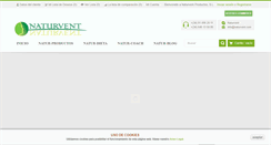 Desktop Screenshot of naturvent.com