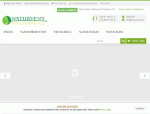Tablet Screenshot of naturvent.com